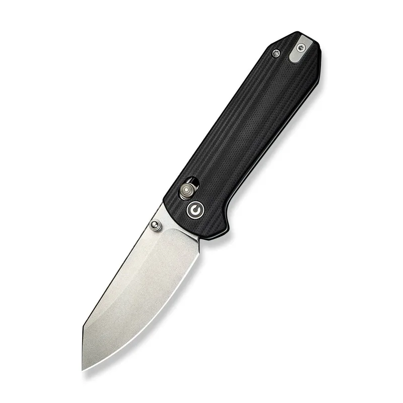 Civivi Yonder C23073-1 open, black G10 handle and silver blade